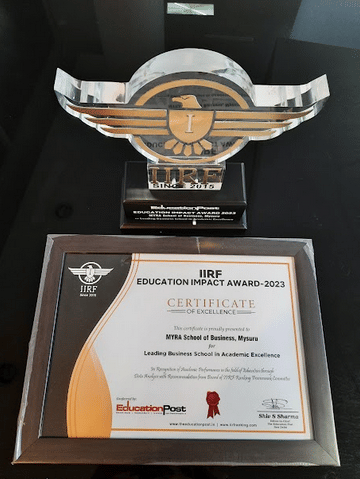 MYRA School of Business Mysore IIRF 2023 -  Rankings photo 1